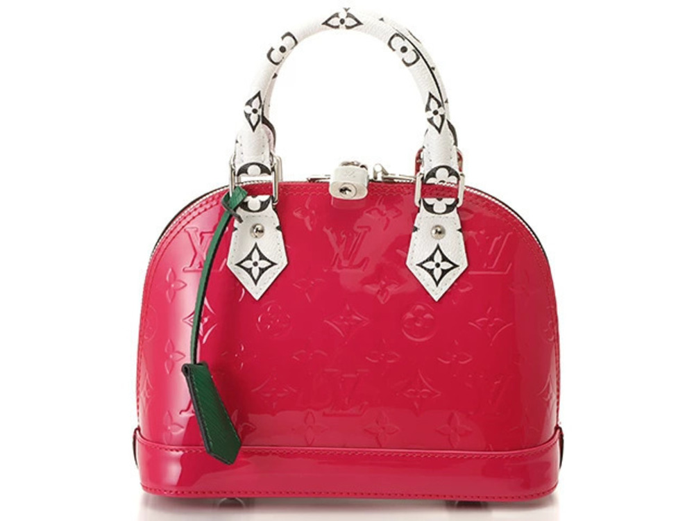LOUIS VUITTON Alma Vernis Berlingo Bag
